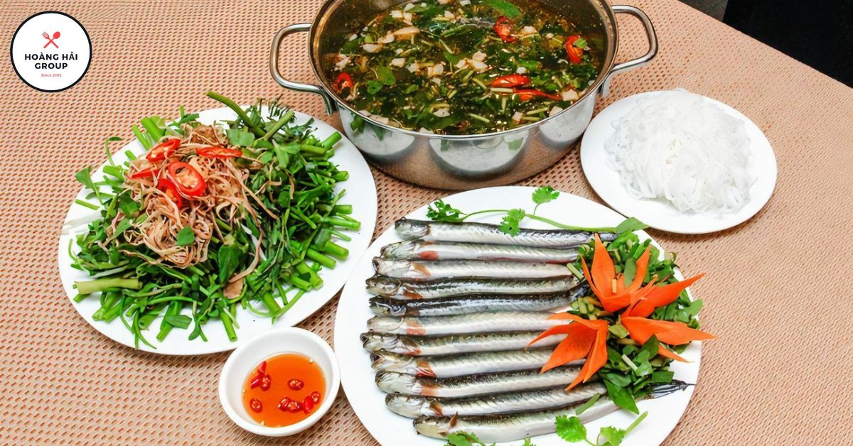 Món lẩu cá kèo thơm ngon