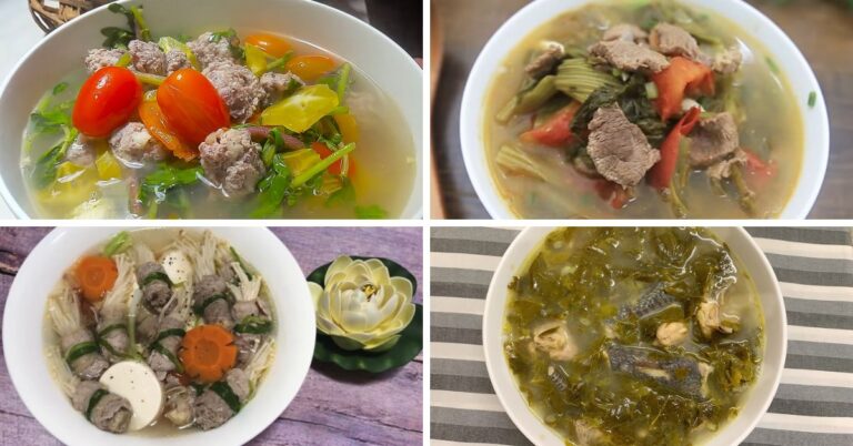 Các món canh ngon: 25+ cách nấu canh ngon của gia đình Việt