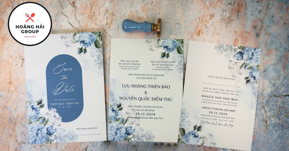 Thiệp cưới 1986