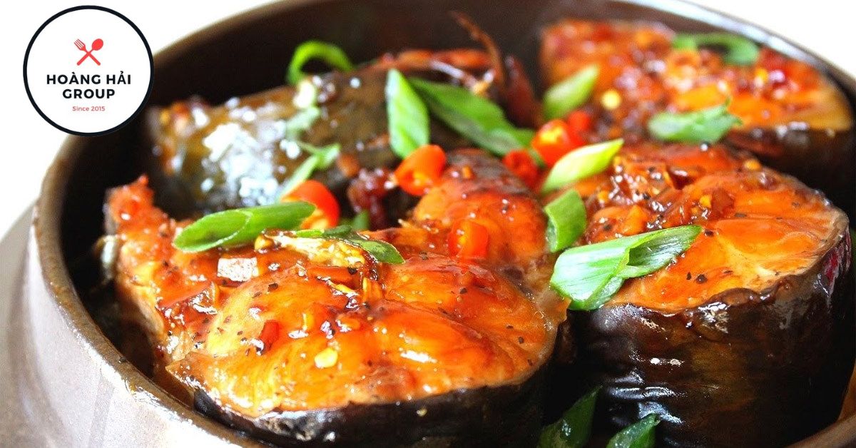 Cá trắm kho riềng sả