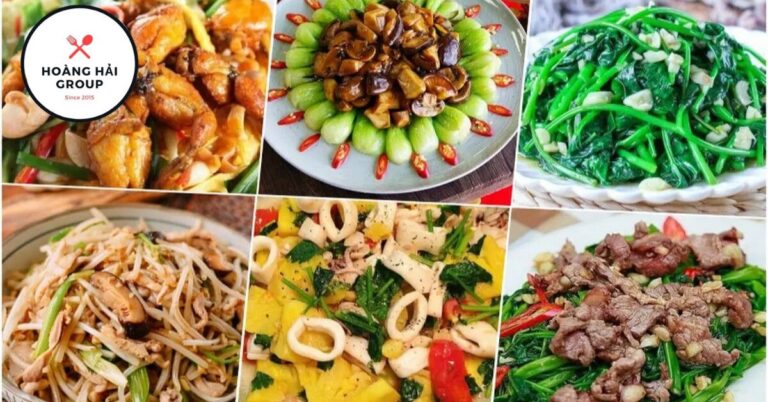 18+ Công thức nấu món xào ngon đơn giản & dễ làm tại nhà