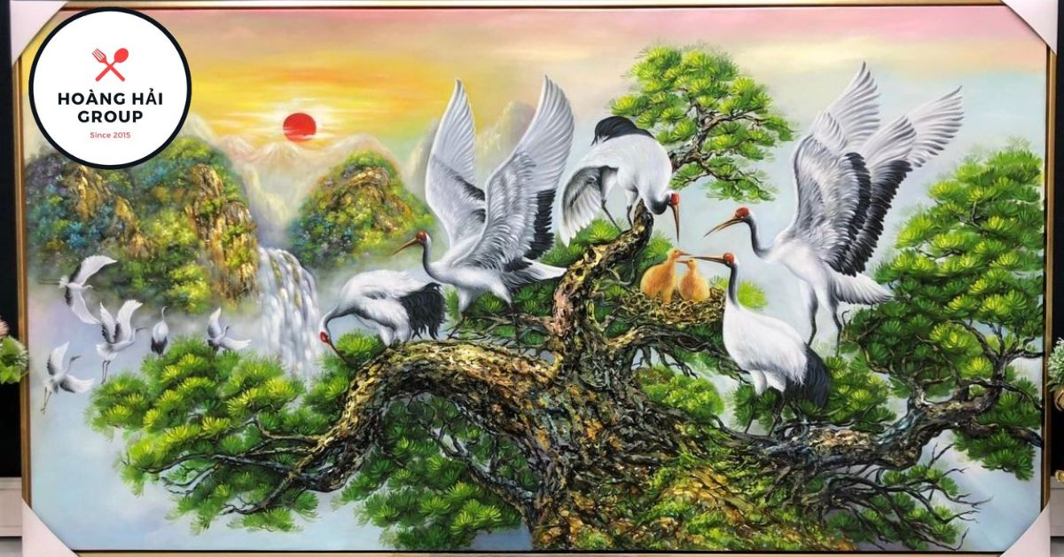 Tranh tùng hạc diên niên