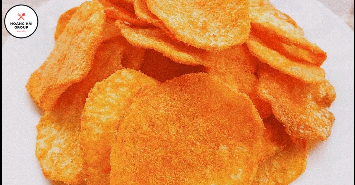 Cách làm khoai tây chiên lát mỏng