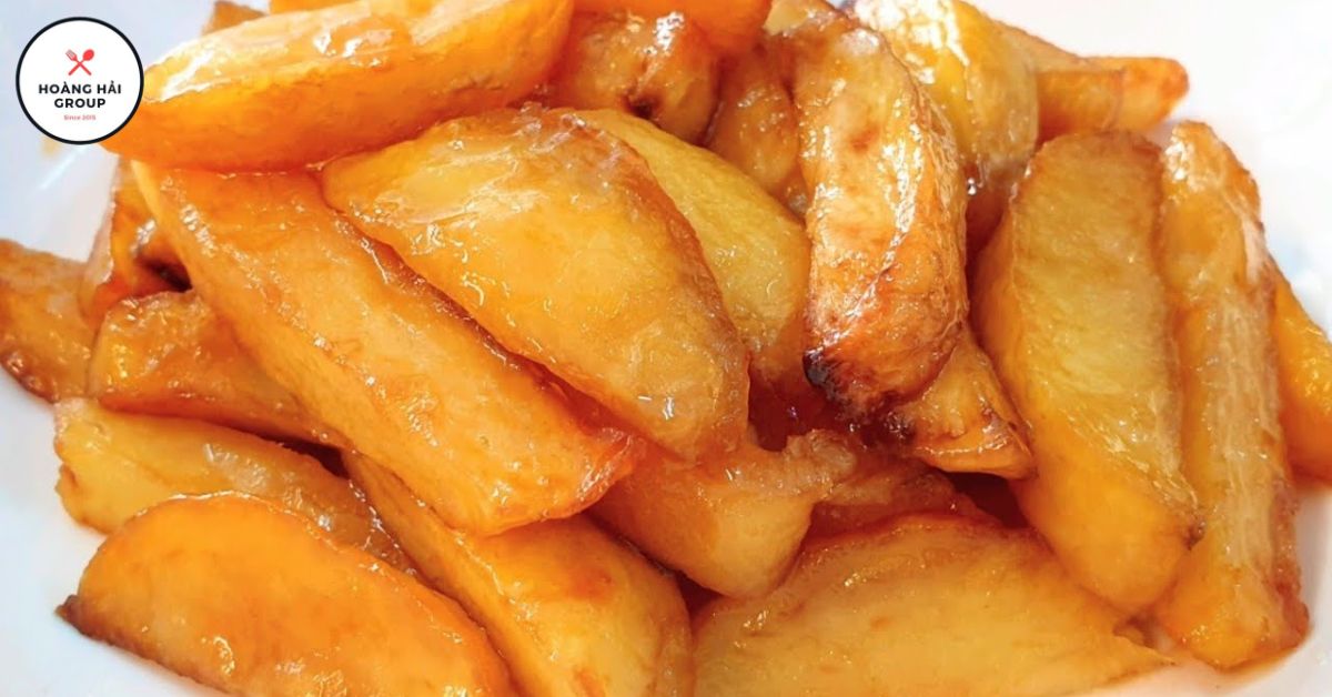 Cách làm khoai tây chiên nước mắm