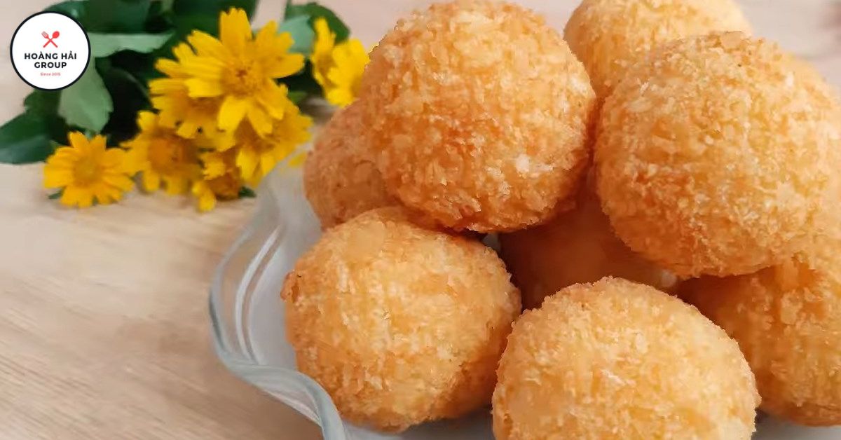 Cách làm khoai tây chiên xù