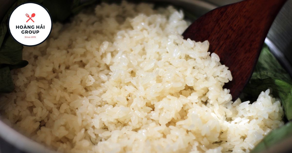 Bước 2: Nấu xôi