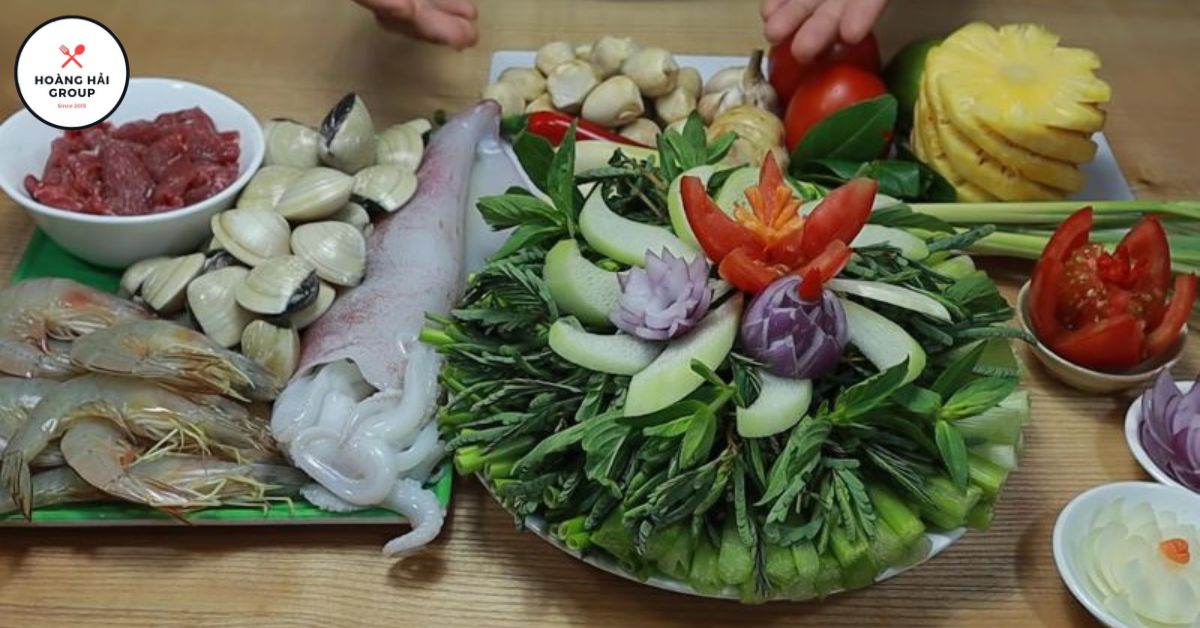 sơ chế nguyên liêu